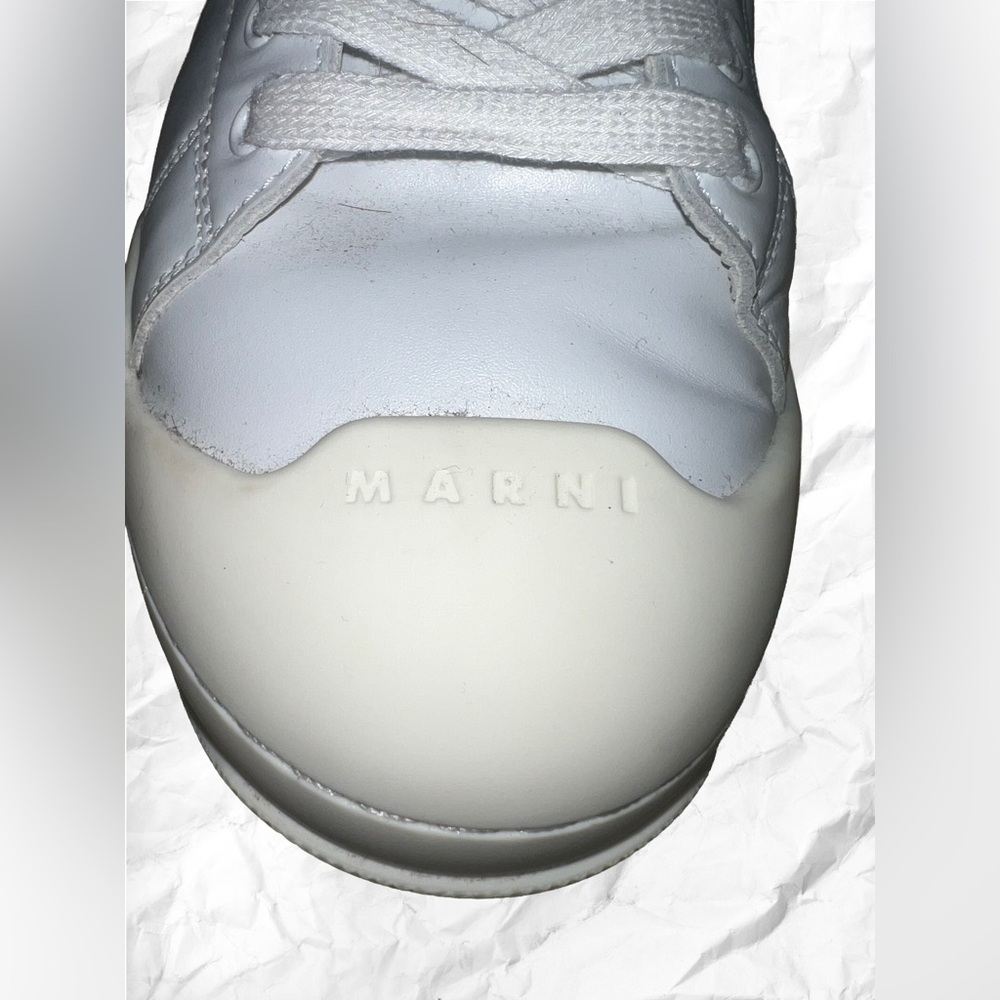 Marni Men’s White Dada Bumper Sneakers - Picture 5 of 13